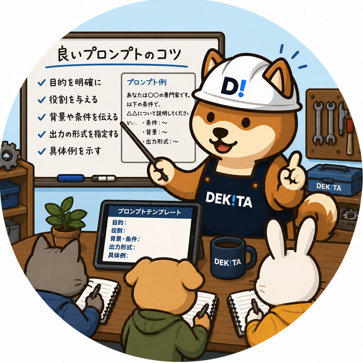 AI助っ人犬 デキタ